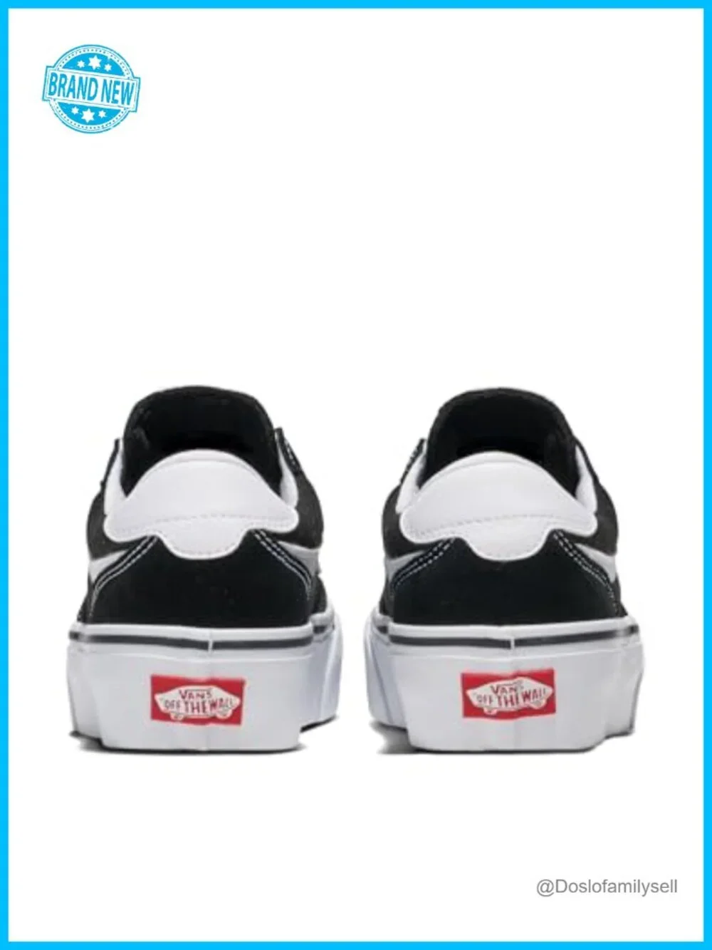 Vans Brooklyn Ls Platform Low-Top Sneakers Suede Canvas Women's